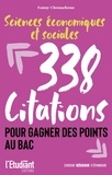 Fanny Chouachoua - 338 citations pour gagner des points au bac - Sciences économiques et sociales.