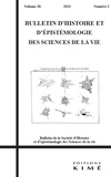 Saad meyssa Ben - Bulletin d'histoire et d'épistémologie des sciences de la vie n°28/2.