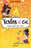 Geneviève Guilbault - Textos et Cie Tomes 3 et 4 : Tout pour être heureuse ; L'été des confidences - Edition Duo.