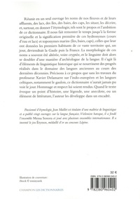 Dictionnaire étymologique des hydronymes et toponymes nautiques. Histoires d'eaux - Fleuves, rivières, lacs, caps, baies et îles de la France