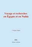 Jean-Jacques Ampère - Voyage et recherches en Égypte et en Nubie.