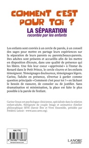 Comment c'est pour toi ?. La séparation racontée par les enfants