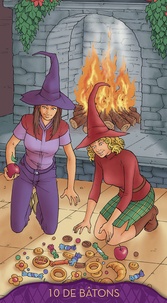 Le tarot des jeunes sorcières. 78 cartes et 1 livre d'accompagnement