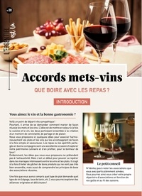  Merci les livres - Accord mets-vins - De l'apéro au dessert.