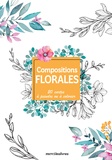  Merci les livres - Compositions florales - 20 cartes à peindre ou à colorier,.