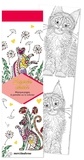  Merci les livres - Sacrés chats - Marque-pages à peindre ou à colorier.