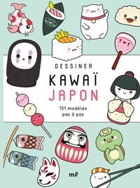  Merci les livres - Dessiner kawaï Japon - 101 modèles pas-à-pas.