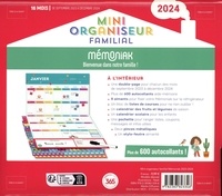 Mini-organiseur familial Mémoniak  Edition 2023-2024