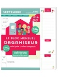  Editions 365 - Bloc mensuel organiseur mini-prix & ultra-compact.
