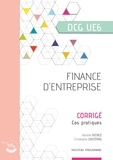 Frédéric Chappuy - Finance d'entreprise - Corrigé - UE 6 du DCG.