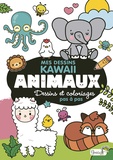  Grenouille éditions - Mes dessins kawaii Animaux - Dessins et coloriages pas à pas.