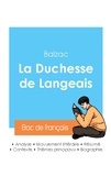 Honoré de Balzac - Réussir son Bac de français 2024 : Analyse de La Duchesse de Langeais de Balzac.