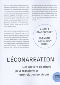 Angela Biancofiore et Clément Barniaudy - L'éconarration - Des ateliers d'écriture pour transformer notre relation au vivant.
