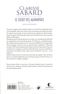 Le secret des Agapanthes Tome 1 Flora & Joséphine