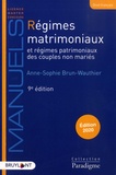 Anne-Sophie Brun-Wauthier - Régimes matrimoniaux et régimes patrimoniaux des couples non mariés.