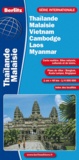  Berlitz - Thailande-Malaisie-Vietnam-Cambodge-Laos-Myanmar - 1/4 000 000.