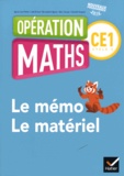 Marie-Lise Peltier et Joël Briand - Mathématiques CE1 Cycle 2 Opération Maths - Le mémo/Le matériel.