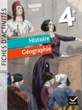 Jean-Claude Martinez et Corinne Chastrusse - Histoire Géographie 4e - Fiches d'activités.