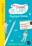 Christophe Daujean et Fabrice Massa - Physique Chimie Cycle 4 - Mon carnet de labo.