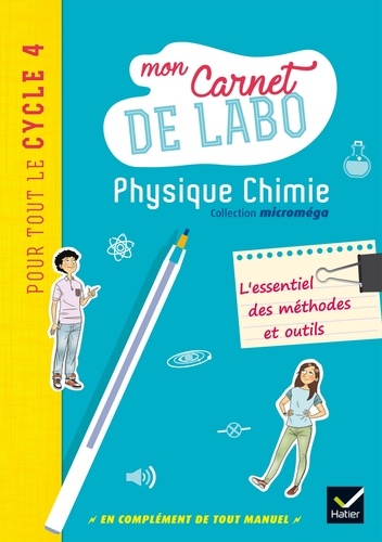 Christophe Daujean et Fabrice Massa - Physique Chimie Cycle 4 - Mon carnet de labo.