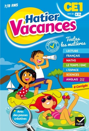 Bénédicte Idiard et Damien Catala - Hatier Vacances CE1 vers le CE2 - Toutes les matières.