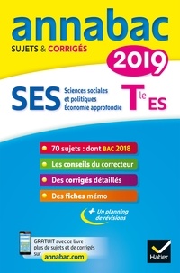 Sylvie Godineau et Denis Martin - Sciences économiques et sociales Tle ES - Sciences sociales et politiques, économie approfondie - Sujets et corrigés.