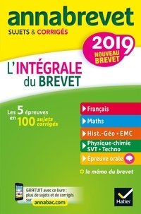 Emmanuelle Michaud - Annales Annabrevet 2019 L'intégrale du nouveau brevet 3e - pour se préparer aux 4 épreuves écrites et à l'épreuve orale.