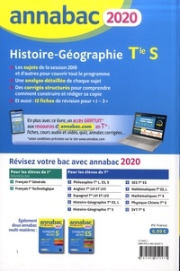 Histoire-Géographie Tle S. Sujets et corrigés  Edition 2020