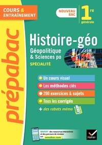 Estelle Djibré et Cécile Gaillard - Prépabac HGGSP 1re générale (spécialité) - nouveau programme de Première.