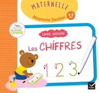 Marie-Françoise Mornet et Marie Morey - Livre ardoise Les chiffres Maternelle moyenne section - Avec un feutre effaçable.