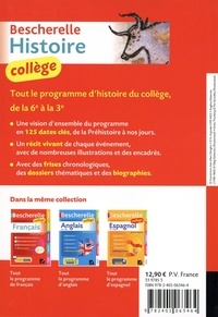 Bescherelle histoire collège  Edition 2020