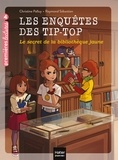 Christine Palluy - Les enquêtes des Tip Top - Le secret de la bibliothèque jaune CE1/CE2  dès 7 ans.
