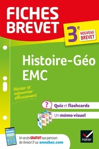 Florence Holstein et Monique Redouté - Fiches brevet Histoire-Géographie EMC 3e - Brevet 2023 - fiches de révision & quiz.
