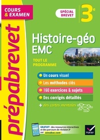 Marielle Chevallier et Christophe Clavel - Histoire-Géographie Enseignement moral et civique 3e Spécial Brevet - Tout le programme.