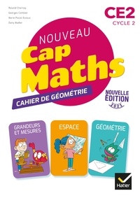 Roland Charnay et Georges Combier - Nouveau Cap Maths CE2 - Cahier de géométrie.