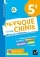 Christophe Daujean - Physique Chimie 5e Fiches doc - Cahier de l'élève.