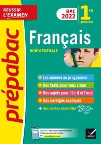 Hélène Bernard et Denise Huta - Prépabac Français 1re générale - Bac 2023 - avec les oeuvres au programme 2022-2023.