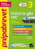 Marielle Chevallier et Christophe Clavel - Prépabrevet Histoire-Géographie EMC 3e - Brevet 2024 - cours, méthodes et entraînement.