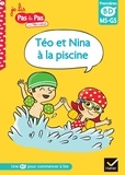 Isabelle Chavigny et Corinne Baret - Je lis pas à pas avec Téo et Nina Tome 6 : Téo et Nina à la piscine. Premières BD MS-GS.