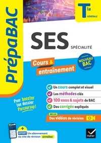 Séverine Bachelerie-Marteau et Sylvie Godineau - Prépabac SES Tle générale (spécialité) - Bac 2024 - nouveau programme de Terminale.