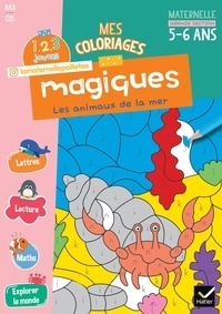 Alissia Waeles et Aurélia Bertrand - Mes coloriages magiques Grande Section - Les animaux de la mer.