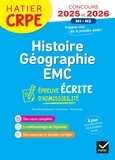 Alexandra Baudinault et Lucie Gomes - Histoire-Géographie-EMC- CRPE 2025-2026 - Epreuve écrite d'admissibilité.