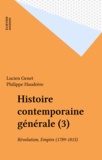 Lucien Genet - Révolution-Empire - 1789-1815.