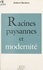 Hubert Buchou - Racines paysannes et modernité.