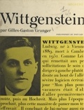 Gilles-Gaston Granger et Jean Fortin - Ludwig Wittgenstein.