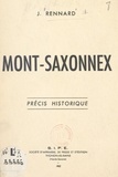 Joseph Rennard - Mont-Saxonnex - Précis historique.