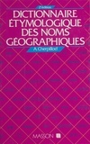 André Cherpillod - Dictionnaire étymologique des noms géographiques.