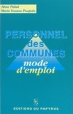  Poujade - Personnel des communes - Mode d'emploi.