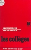 Gabriel Langouët - Questions-réponses sur les collèges.