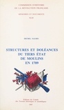 Michel Naudin - Structures et doléances du Tiers état de Moulins en 1789.